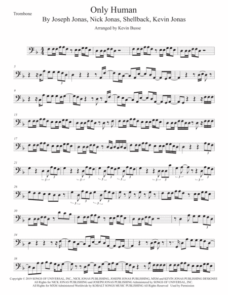Only Human (arr. Kevin Busse)