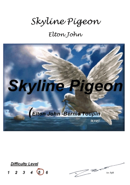 Skyline Pigeon (arr. Copyright (c) - RpB Music 2017)