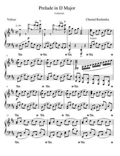 Prelude in D Major- "Coldwind"