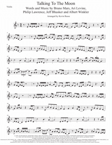 Talking To The Moon (arr. Kevin Busse)