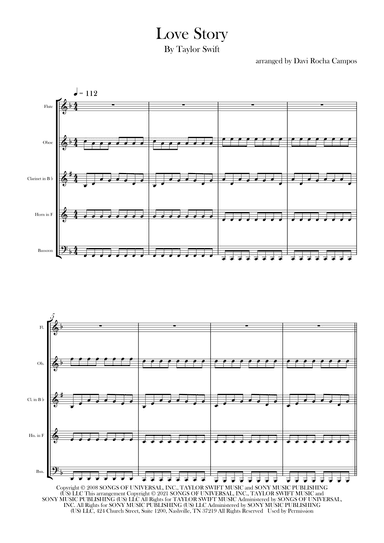 Love Story (arr. Davi Rocha Campos)