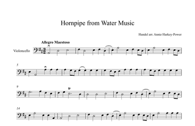 Hornpipe from Water Music (arr. Annie Harkey-Power)