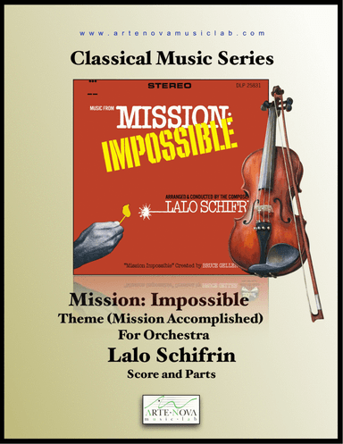 Mission: Impossible Theme (arr. Javier Martínez Maya)
