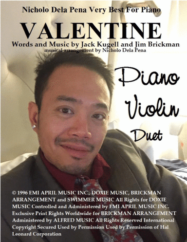 Valentine (arr. Nicholo Dela Pena)