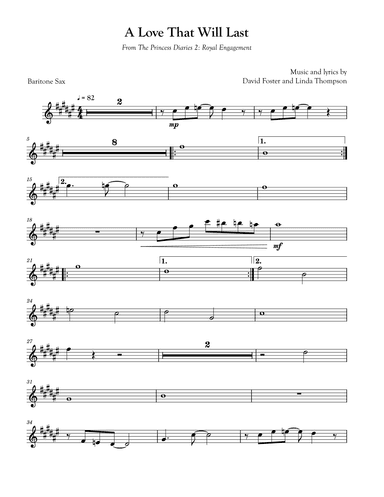 A Love That Will Last (arr. David Lartey)