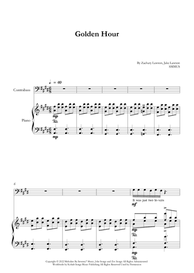 Golden Hour (arr. SMMUS)