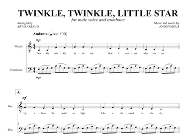 Twinkle Twinkle Little Star (arr. Art.o Artaud)