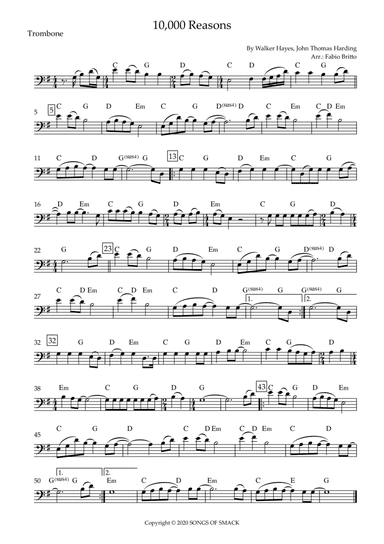 10000 Reasons (arr. Fabio Britto)