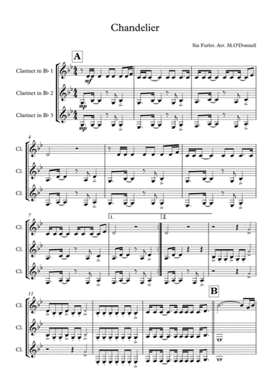 Chandelier (arr. Michael O'Donnell)