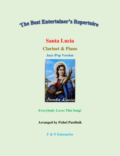 "Santa Lucia" for Clarinet and Piano (Jazz/Pop Version)-Video (arr. Fishel Pustilnik)