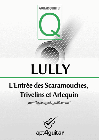 L'Entrée des Scaramouches, Trivelins et Arlequin (arr. Roberto García)