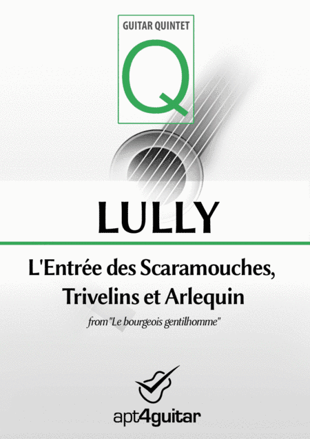 L'Entrée des Scaramouches, Trivelins et Arlequin (arr. Roberto García)