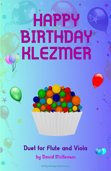 Happy Birthday Klezmer, for Flute and Viola Duet (arr. David McKeown)