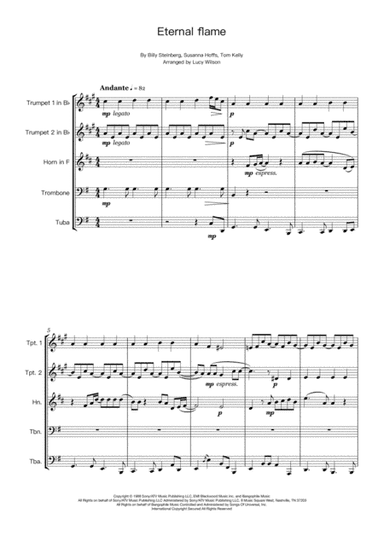 Eternal Flame (arr. Lucy Wilson)