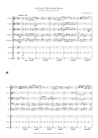 We Don't Talk About Bruno (arr. Isaac Gonçalves)