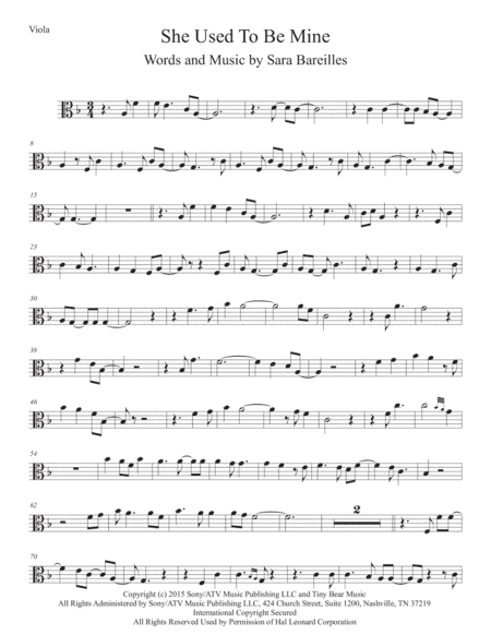 She Used To Be Mine from WAITRESS THE MUSICAL (arr. Kevin Busse)