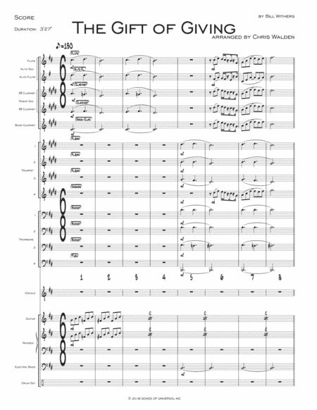 Gift Of Giving (arr. Chris Walden)