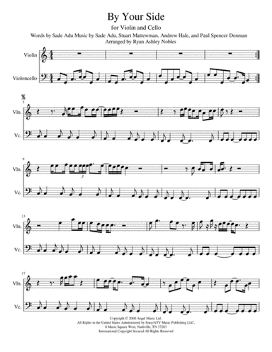 By Your Side (arr. Ryan Ashley Nobles)