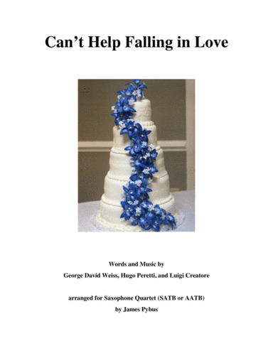 Can't Help Falling In Love (arr. James Pybus)