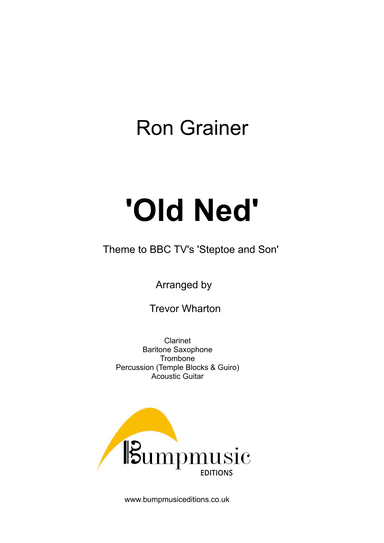 Old Ned (theme From Steptoe And Son) (arr. Trevor Wharton)