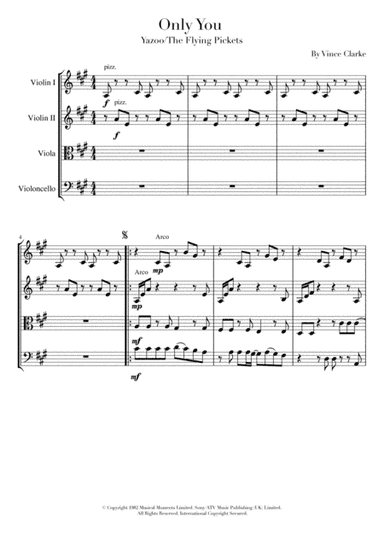 Only You (arr. Athena Strings)