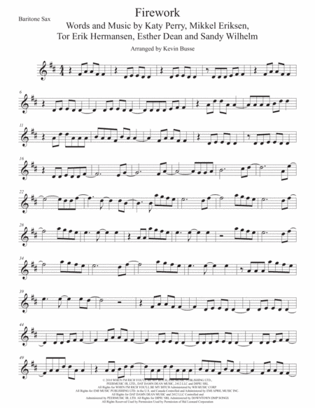 Firework (arr. Kevin Busse)