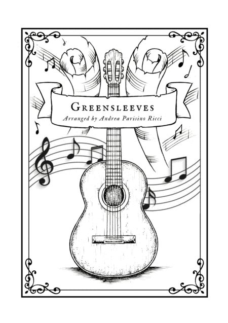 Greensleeves - Fingerstyle - Solo Guitar - Tab (arr. Andrea Parisino Ricci)