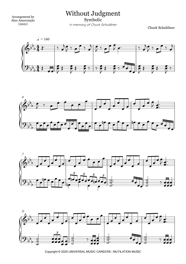 Without Judgement (arr. Alan Anunciação)