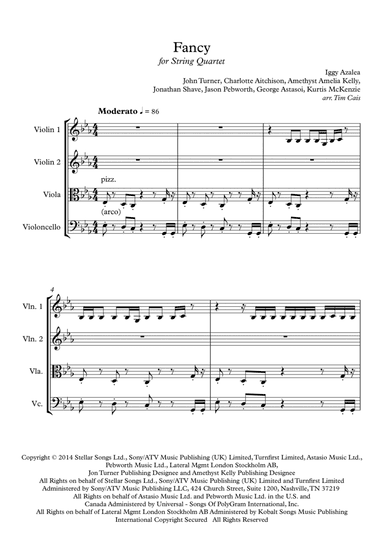 Fancy (arr. Tim Cais)