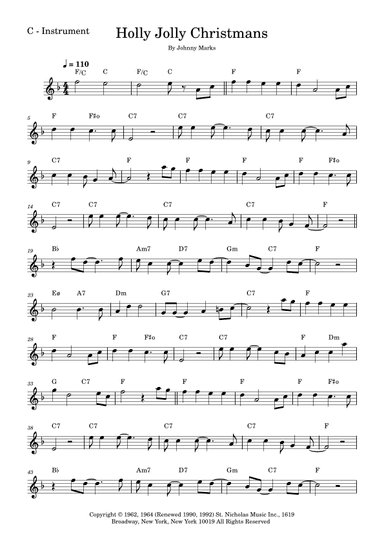 A Holly Jolly Christmas (arr. Fabio Eduardo de Oliveira)