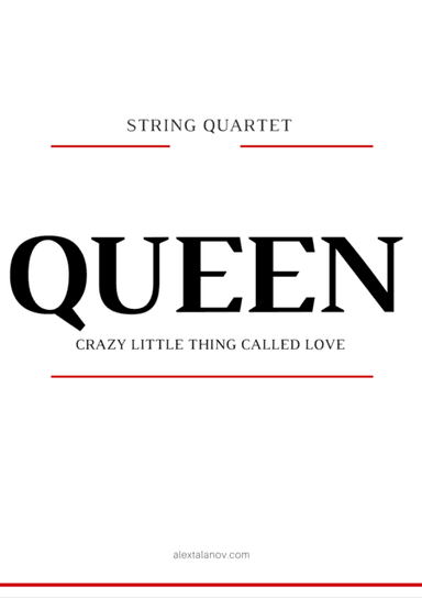 Crazy Little Thing Called Love (arr. Alex Talanov)