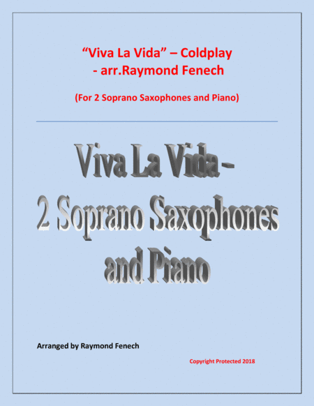 Viva La Vida (arr. Raymond Fenech)