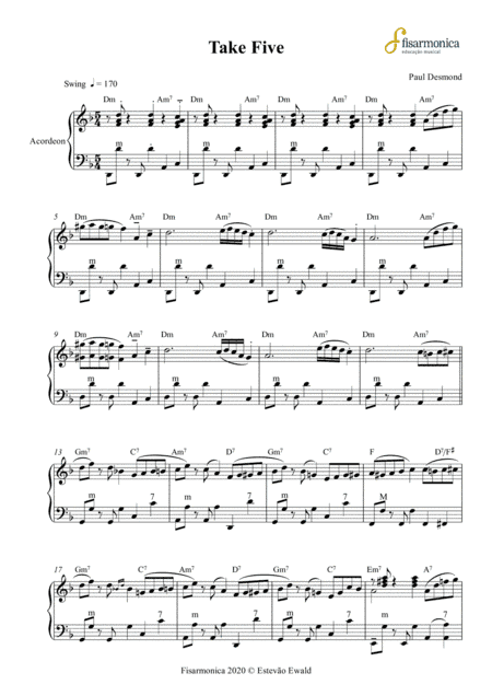 Take Five (arr. Estevao Ewald)