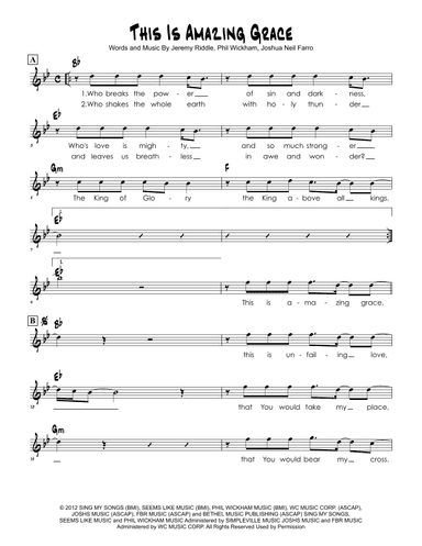 This Is Amazing Grace (arr. Brian Kim)