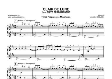 Clair de lune (arr. MCC Arrangements)