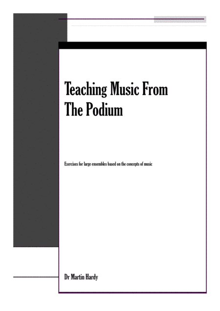 Teaching Music from the Podium
