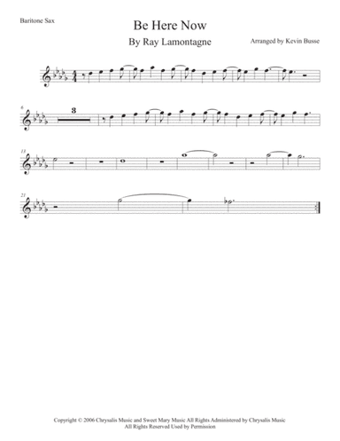 Be Here Now (arr. Kevin Busse)