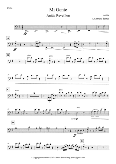 Mi Gente (arr. Bruno Santos)