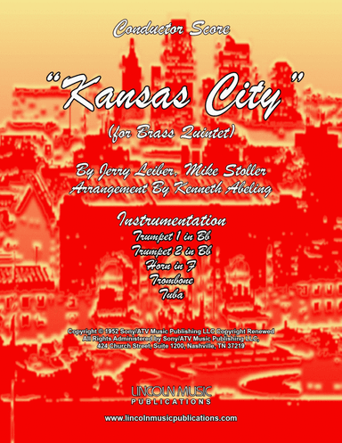 Kansas City (arr. Kenneth Abeling)