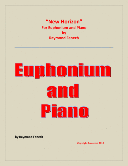 New Horizon - For Euphonium and Piano
