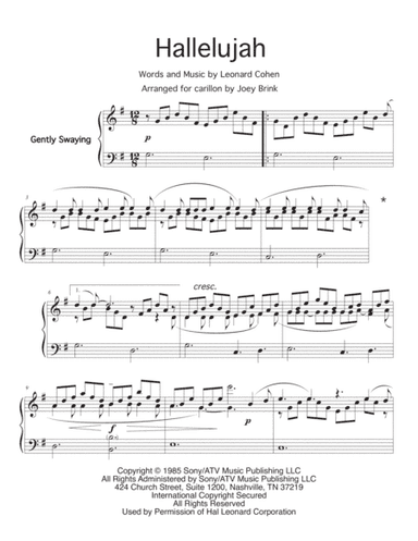 Hallelujah (arr. Joey Brink)