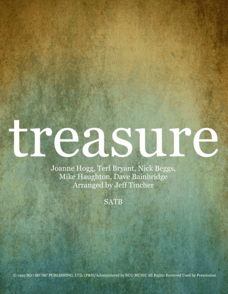 Treasure (arr. Jeff Tincher)