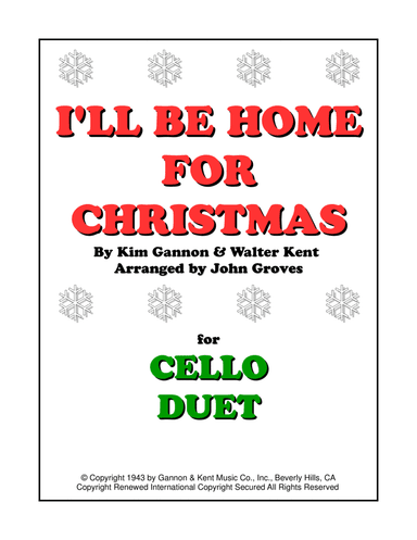I'll Be Home For Christmas (arr. John Groves)