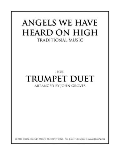 Angels We Have Heard On High - Trumpet Duet (arr. John Groves)