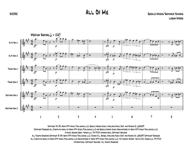 All Of Me (arr. Logan Moore)