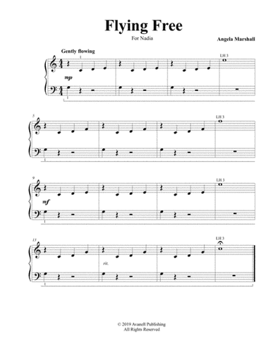 Flying Free (Elementary Piano Solo)