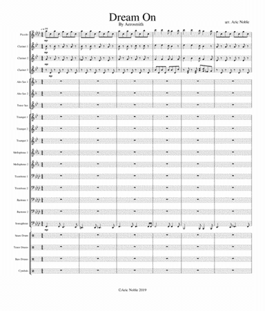 Dream On (arr. Aric Noble)