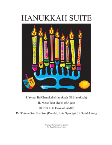 Hanukkah Suite (for Saxophone Quartet) (arr. Ralph Raymond Hays)