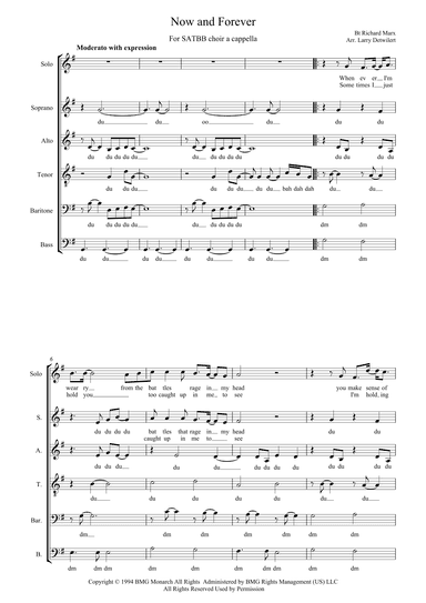 Now And Forever (arr. Larry Detwiler)