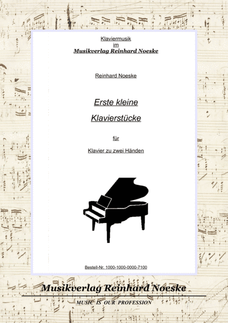 Erste kleine Klavierstücke/First Little Piano Pieces